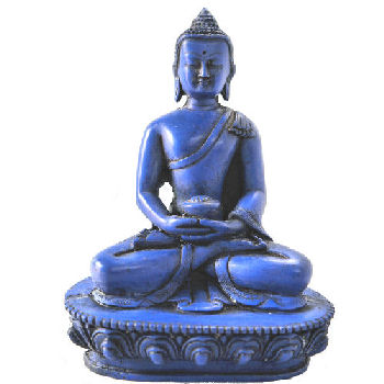 Meditaging /Serenity Buddha Statue Lapis RB-158